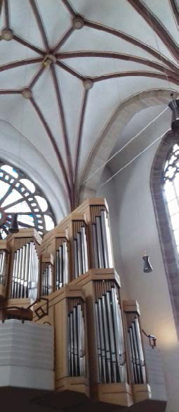 Organ Walcker, restoration of buildings